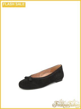 Vionic Sidney Ballerina Skimmer Flats Suede Comfort Orthotic Women's Shoes